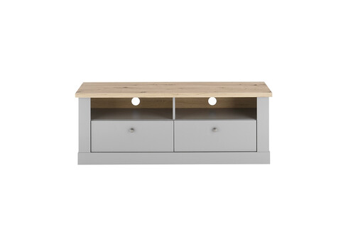 Tv-alus CHAMBORD helehall / tamm, 132x44xH48 cm