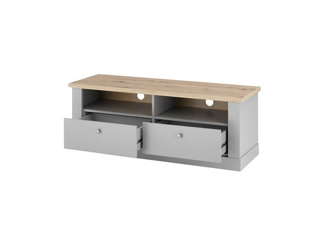 Tv-alus CHAMBORD helehall / tamm, 132x44xH48 cm