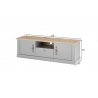 Tv-alus CHAMBORD helehall / tamm, 155x44xH48 cm