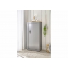 Kummut CHAMBORD helehall / tamm, 68x37xH142 cm