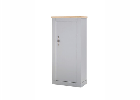 Kummut CHAMBORD helehall / tamm, 68x37xH142 cm