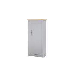 Kummut CHAMBORD helehall / tamm, 68x37xH142 cm