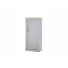 Kummut CHAMBORD helehall / tamm, 68x37xH142 cm
