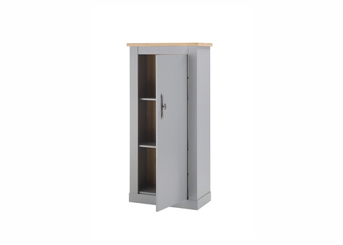 Kummut CHAMBORD helehall / tamm, 68x37xH142 cm