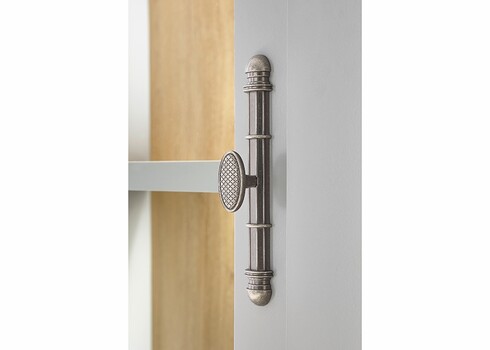 Kummut CHAMBORD helehall / tamm, 103x37xH142 cm