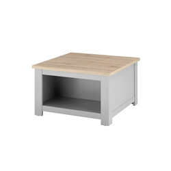 Diivanilaud CHAMBORD helehall / tamm, 83x83xH50 cm