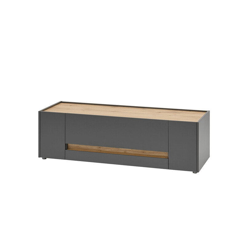 Tv-alus CITY antratsiit / tamm, 140x45xH42 cm Tv-alus CITY antratsiit / tamm, 140x45xH42 cm