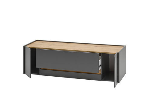 Tv-alus CITY antratsiit / tamm, 140x45xH42 cm