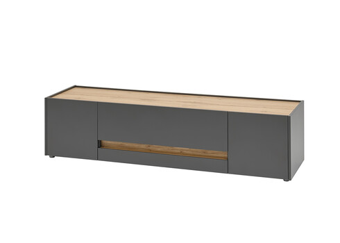 Tv-alus CITY antratsiit / tamm, 170x45xH42 cm