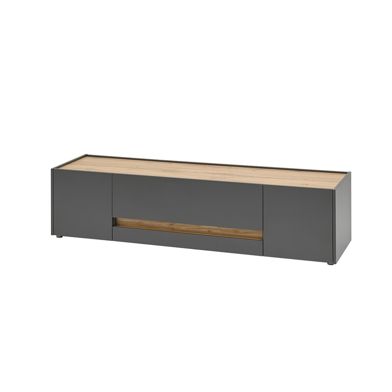 Tv-alus CITY antratsiit / tamm, 170x45xH42 cm Tv-alus CITY antratsiit / tamm, 170x45xH42 cm