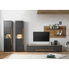 Tv-alus CITY antratsiit / tamm, 223x45xH42 cm
