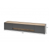 Tv-alus CITY antratsiit / tamm, 223x45xH42 cm