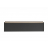 Tv-alus CITY antratsiit / tamm, 150x30xH35 cm