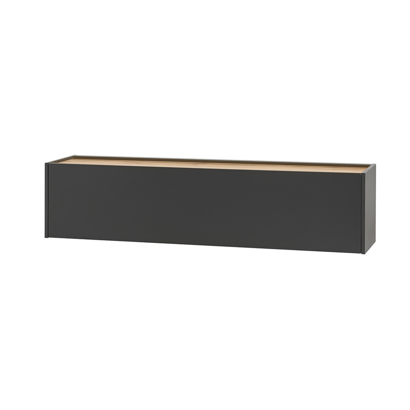 Tv-alus CITY antratsiit / tamm, 150x30xH35 cm