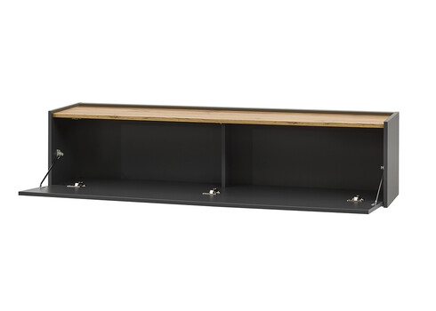 Tv-alus CITY antratsiit / tamm, 150x30xH35 cm