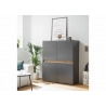 Kapp CITY antratsiit / tamm, 100x40xH122 cm