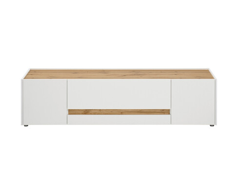 Tv-alus CITY valge / tamm, 170x45xH42 cm