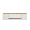 Tv-alus CITY valge / tamm, 170x45xH42 cm
