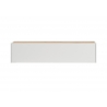 Tv-alus CITY valge / tamm, 150x30xH35 cm