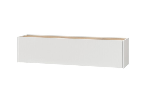 Tv-alus CITY valge / tamm, 150x30xH35 cm
