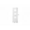 Vitriinkapp CORADO valge läige, 58x35xH192 cm