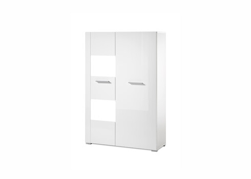 Vitriinkapp CORADO valge läige, 80x35xH123 cm