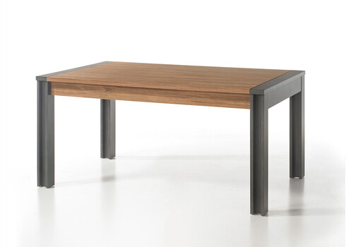 Söögilaud DETROIT tamm / hall, 154x90xH76 cm