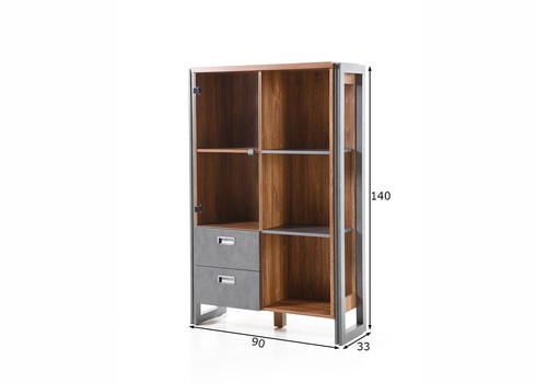 Kapp DETROIT tamm / hall, 90x33xH140 cm