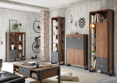 Kapp DETROIT tamm / hall, 90x33xH140 cm