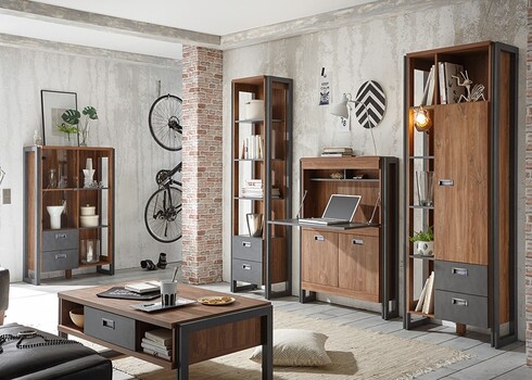 Kapp DETROIT tamm / hall, 70x33xH202 cm