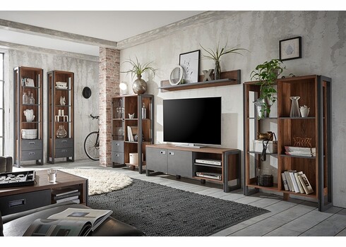 Tv-alus DETROIT hall / tamm, 156x39xH53 cm