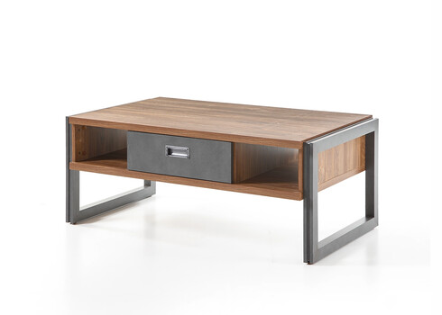 Diivanilaud DETROIT hall / tamm, 113x67xH45 cm