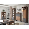 Diivanilaud DETROIT hall / tamm, 113x67xH45 cm