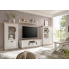 Tv-alus FLORENZ valge mänd / mänd, 156x44xH51 cm