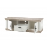 Tv-alus FLORENZ valge mänd / mänd, 156x44xH51 cm