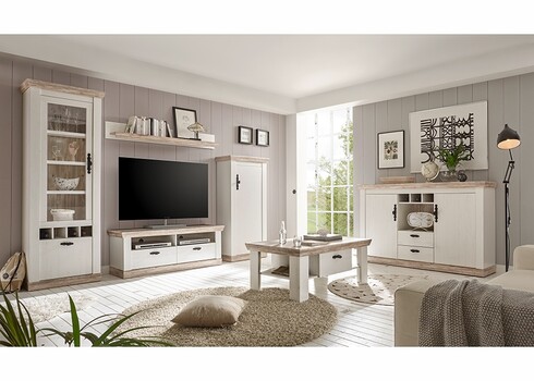 Kapp FLORENZ valge mänd / mänd, 70x37xH146 cm