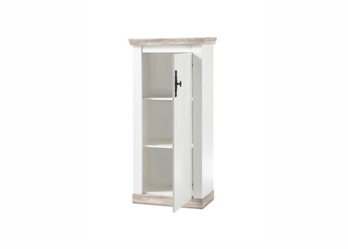 Kapp FLORENZ valge mänd / mänd, 70x37xH146 cm