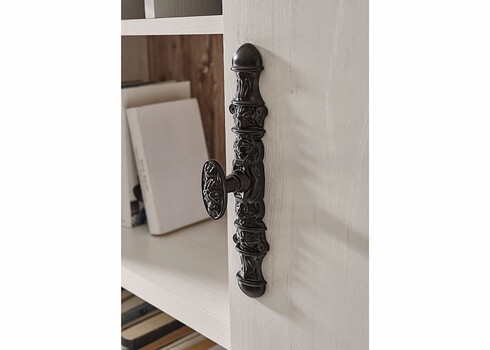 Kummut FLORENZ valge mänd / mänd, 167x44xH104 cm