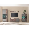Tv-alus LARGO tumehall / antratsiit, 152x45xH50 cm