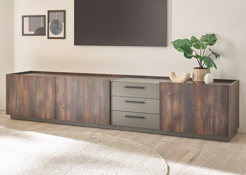 Tv-alus LARGO tumehall / antratsiit, 240x45xH50 cm