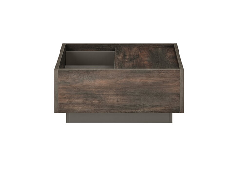 Diivanilaud LARGO tume tamm / antratsiit, 75x75xH33 cm