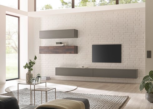 Seinakapp LARGO tume tamm, 152x30xH30 cm