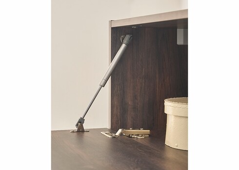 Seinakapp LARGO tume tamm, 152x30xH30 cm