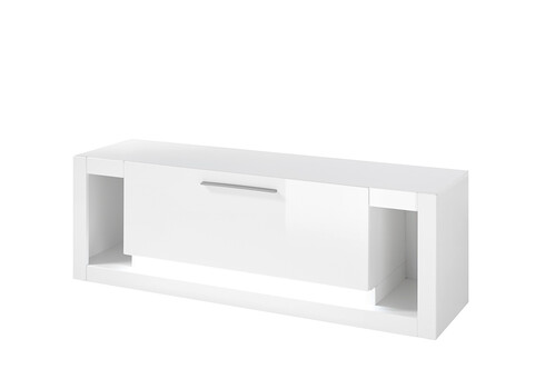 Tv-alus MERAN valge kõrgläige, 150x43xH49 cm