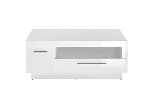 Diivanilaud MERAN valge läige, 110x65xH44 cm