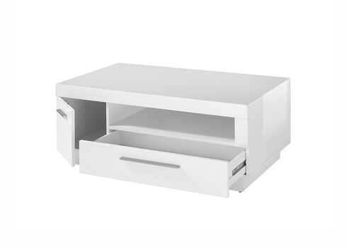 Diivanilaud MERAN valge läige, 110x65xH44 cm