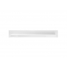 Seinariiul MERAN valge läige, 150x20xH21 cm
