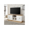 Tv-alus ORLANDO valge mänd / tamm, 145x46xH60 cm