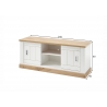 Tv-alus ORLANDO valge mänd / tamm, 145x46xH60 cm