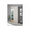 Vitriinkapp SCARA matthall / tamm, 90x35xH199 cm
